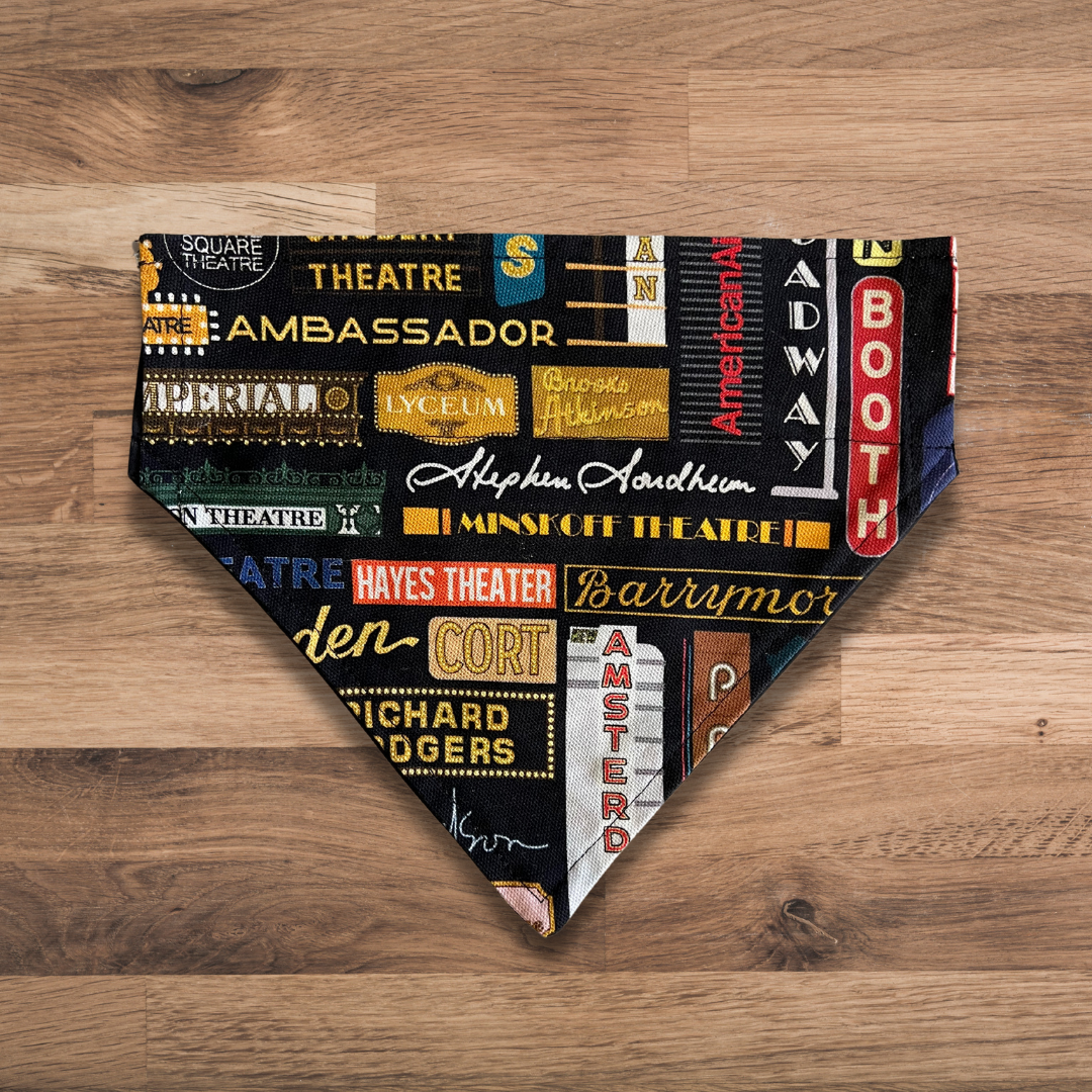 Broadway Marquees Doggy Bandana